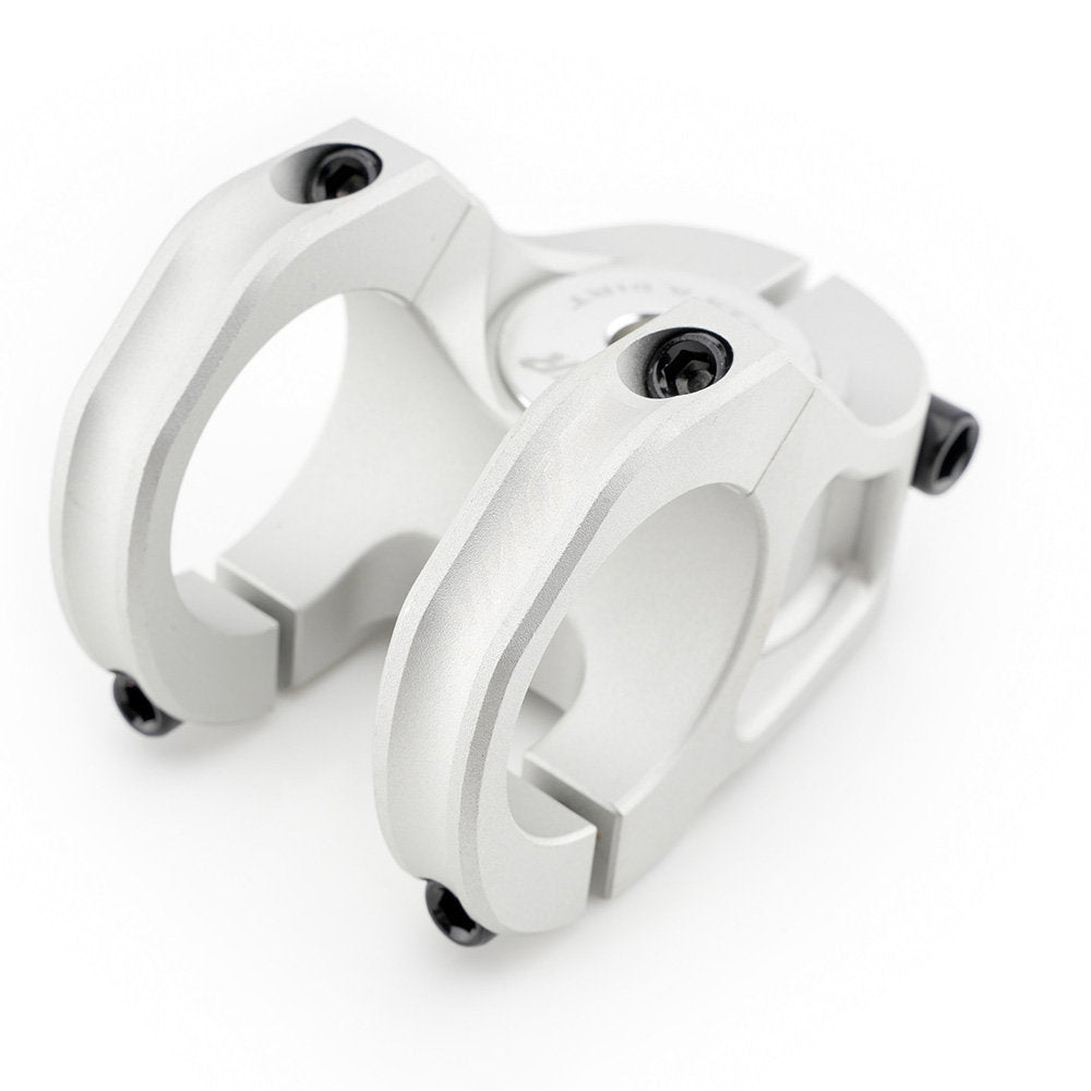 DMR Defy35+ 35mm Reach Stem Vapour Blast Silver 35 clamp