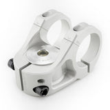DMR Defy35+ 35mm Reach Stem Vapour Blast Silver 35 clamp