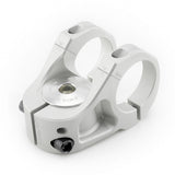 DMR Defy35+ 35mm Reach Stem Vapour Blast Silver 35 clamp