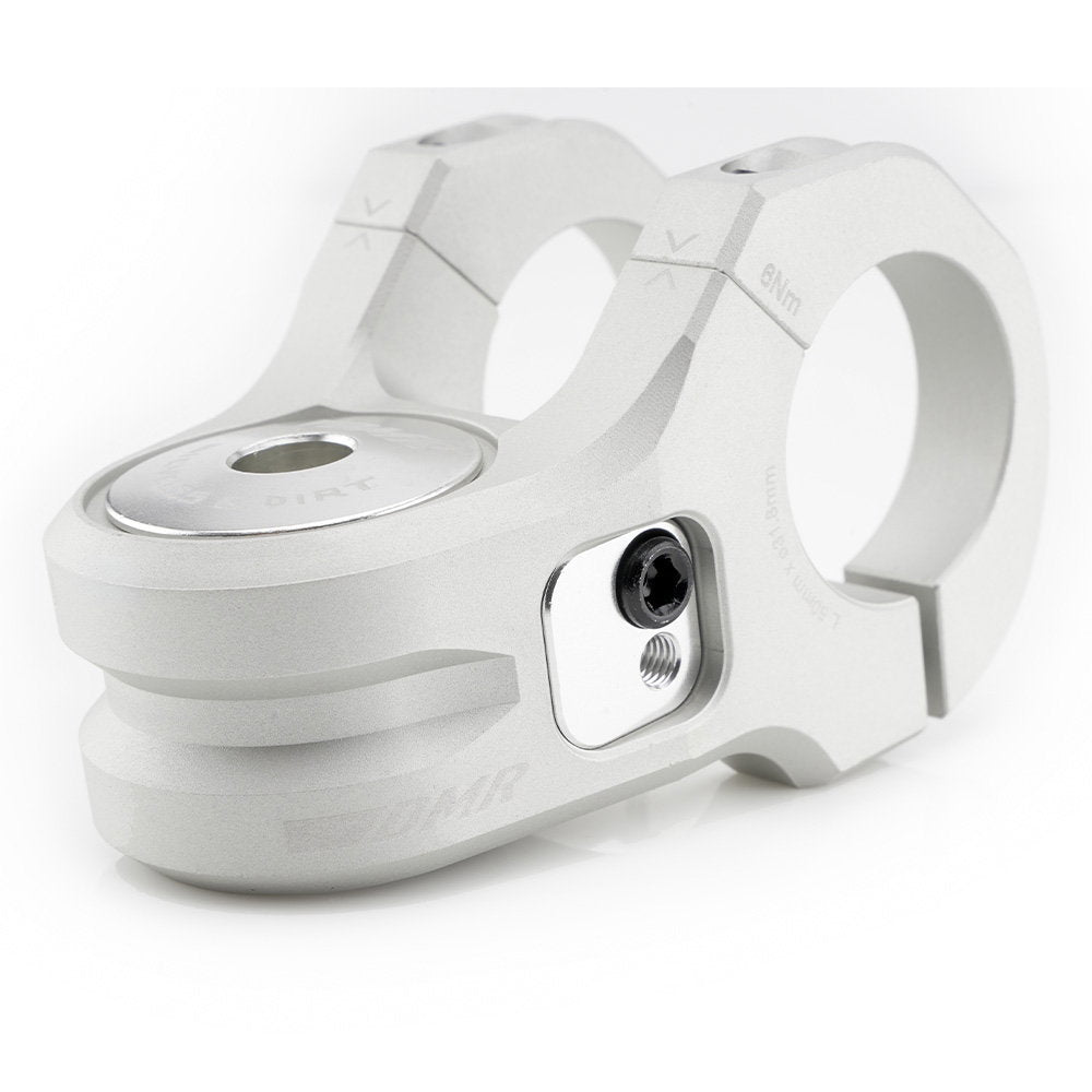 DMR - Attacco manubrio Defy50 - Argento Vapour