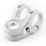 DMR Defy50+ 35mm Reach Stem Vapour Blast Silver 35 clamp