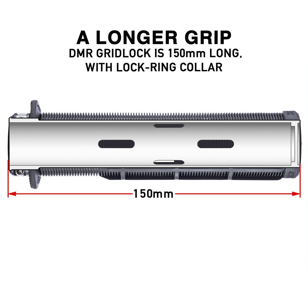 DMR - Gridlock Grip 34mm - Red