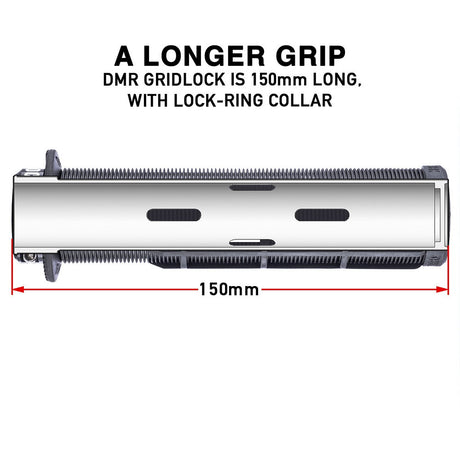 DMR - Gridlock Grip 34mm - Red