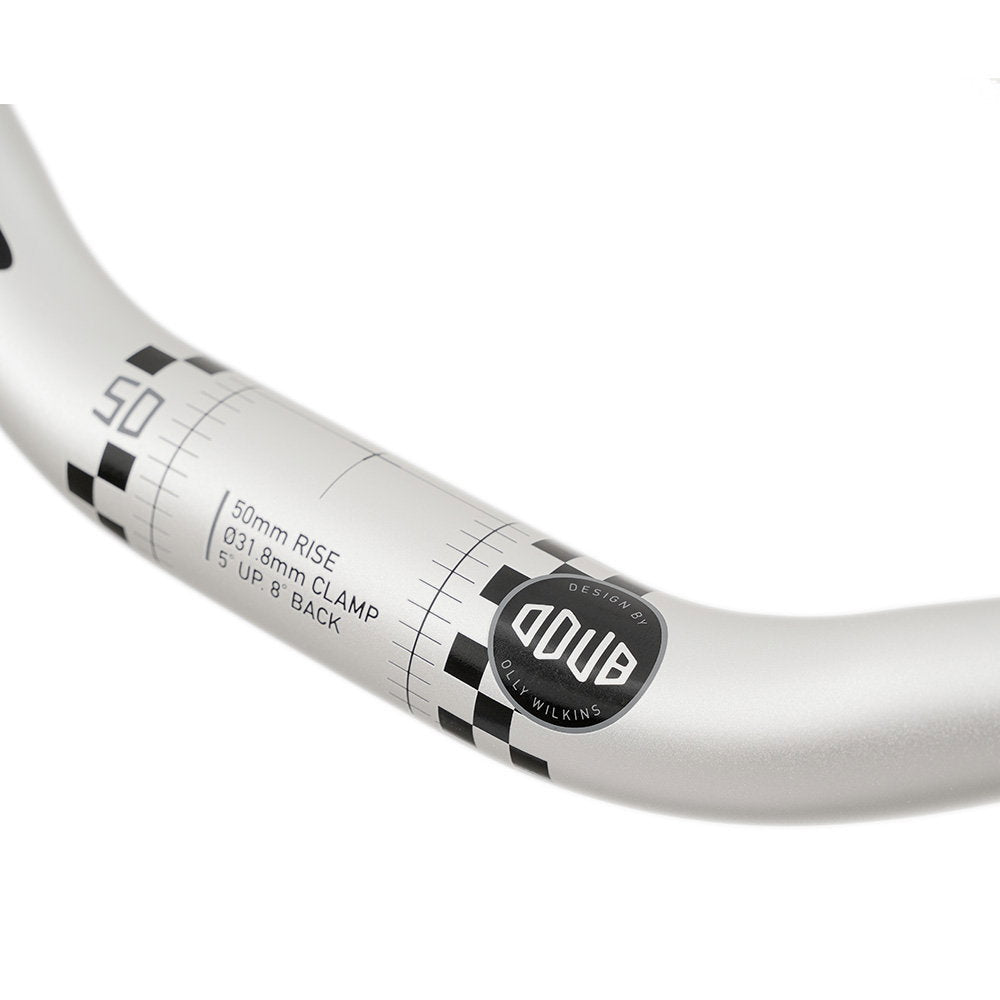 DMR - ODUB BAR 31.8 - 50 mm Rise - Vapour Silver