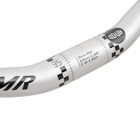 DMR ODUB 35  Diameter Bar 35 mm Rise Vapour Blast Silver
