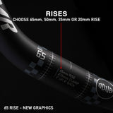 DMR - ODUB BAR 35 - 65mm Rise - Vapour Black