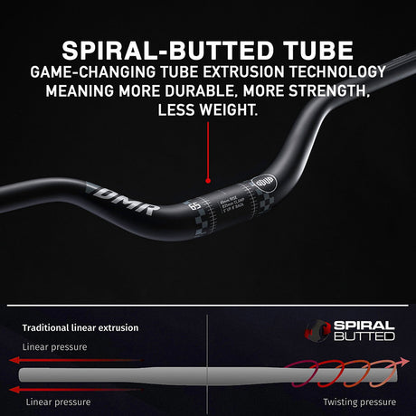 DMR - ODUB BAR 31.8 - 65mm Rise - Vapour Black