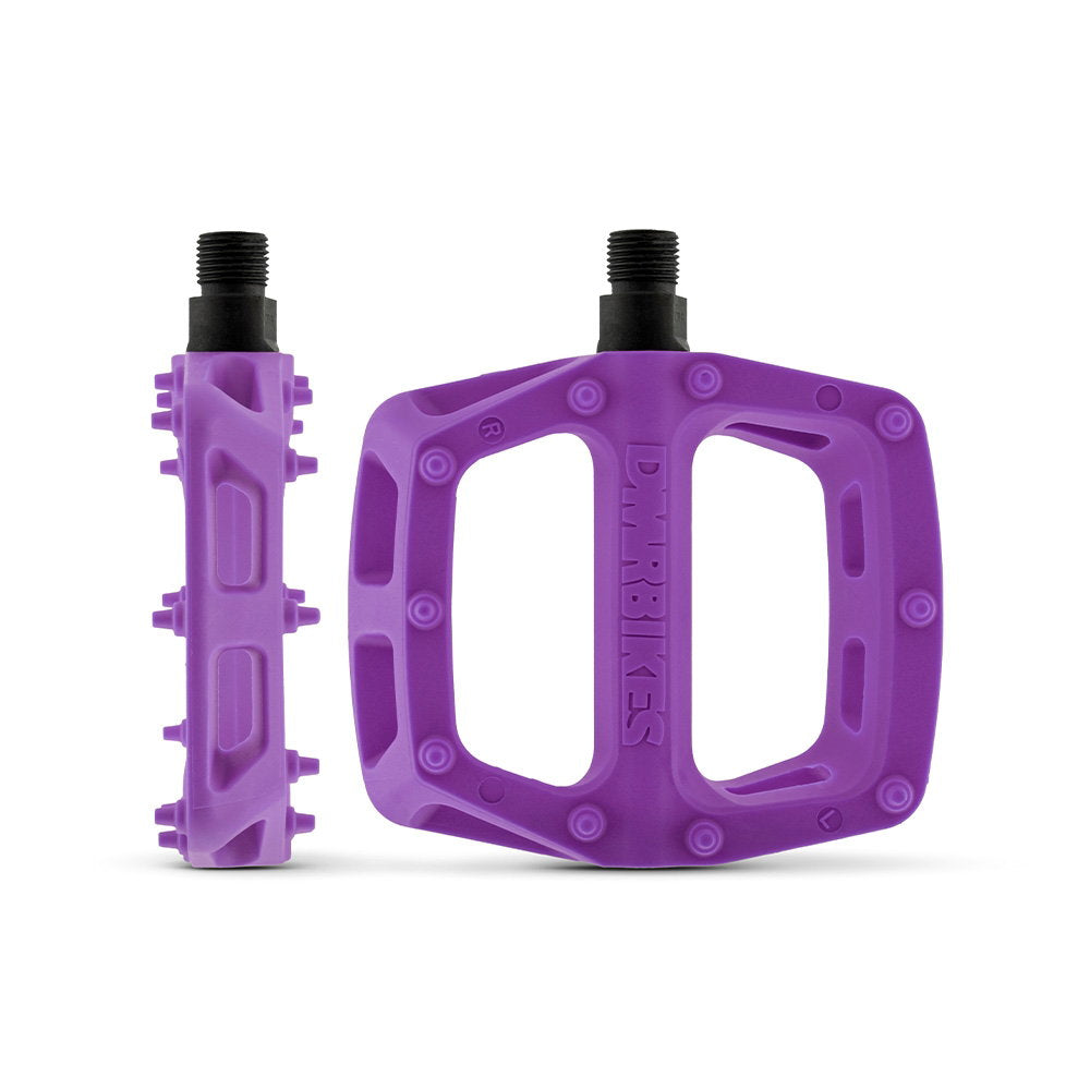 DMR - Pedale in plastica V6 - Asse Cro-Mo - Viola