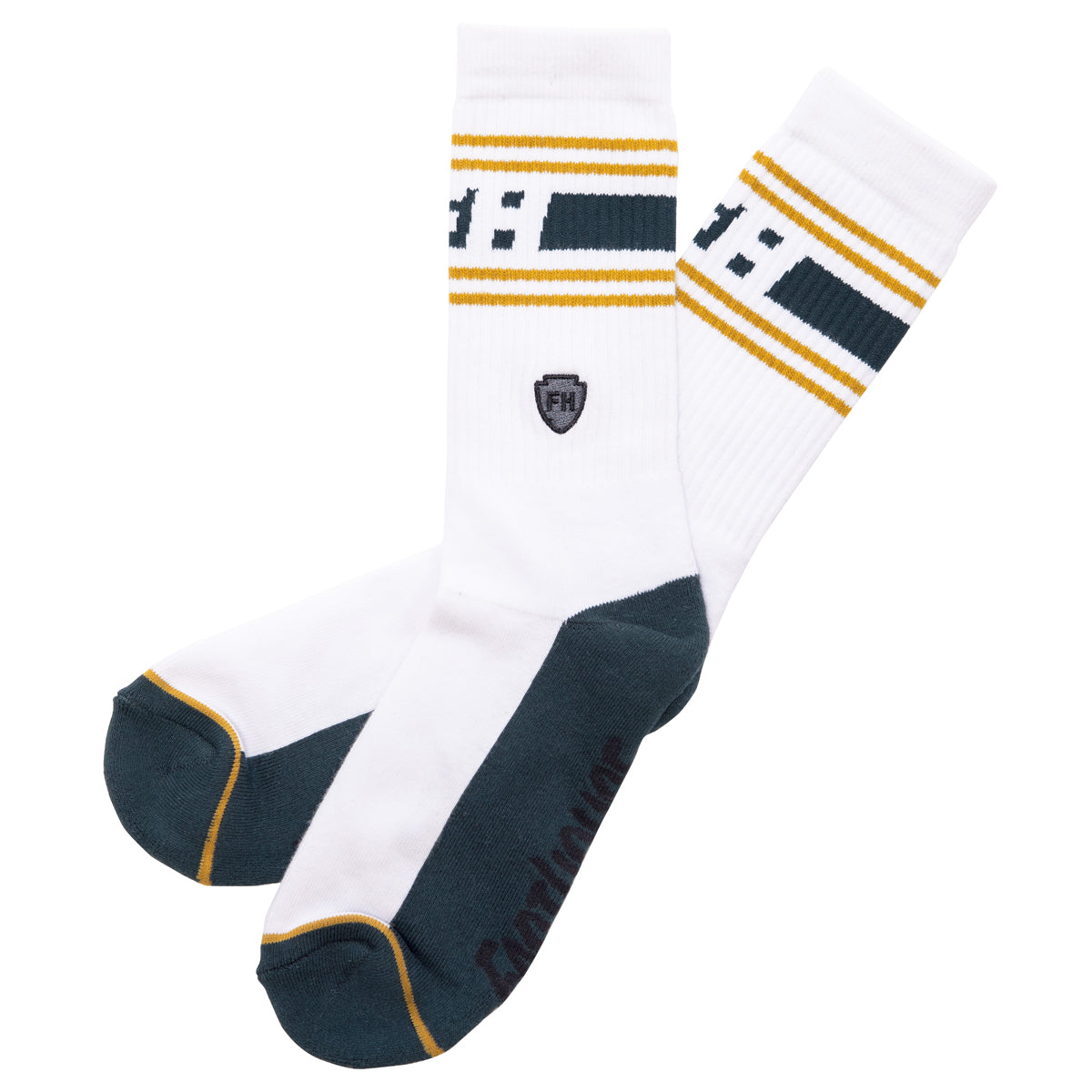 Fasthouse Dozer Crew Sock – Weiß