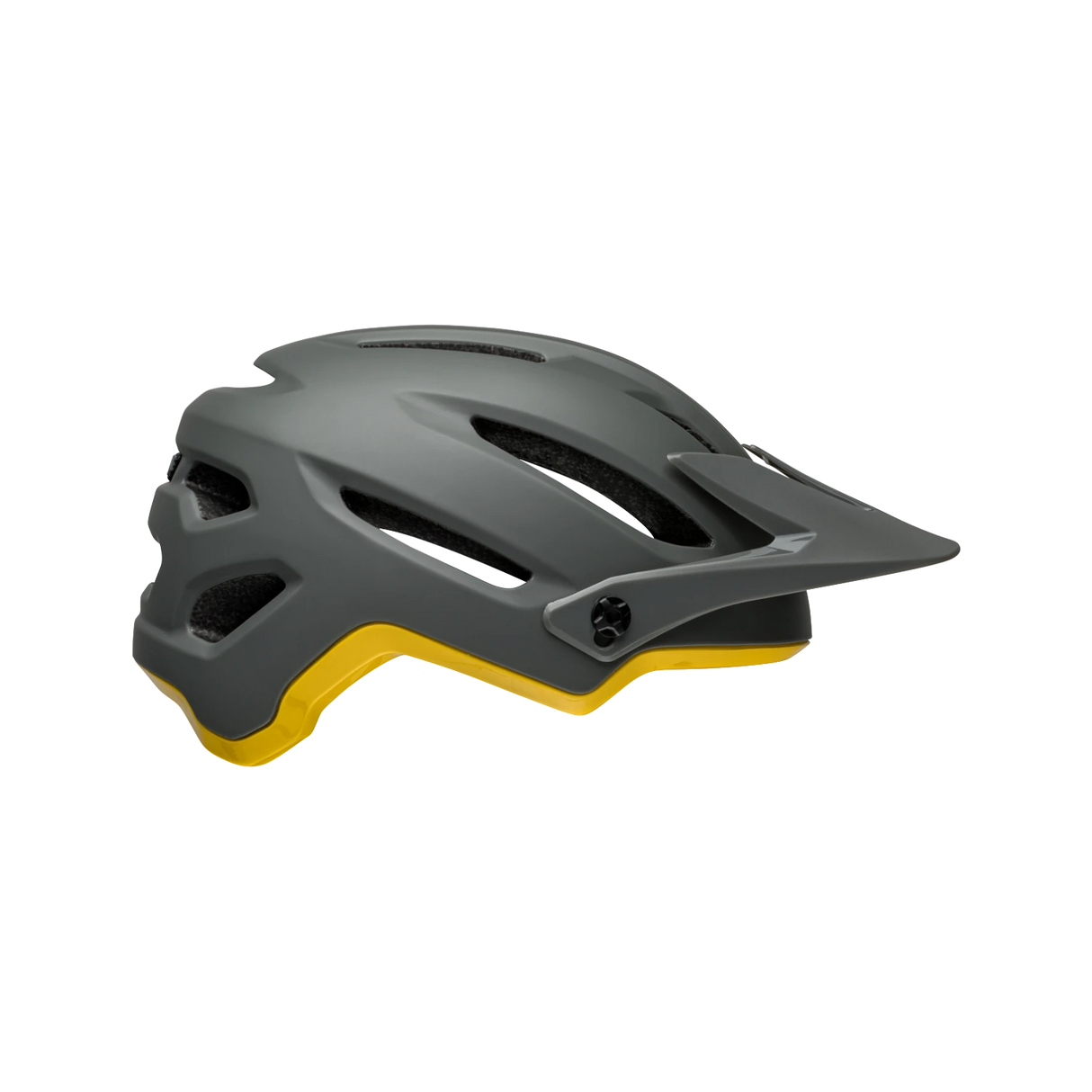 Bell 4Forty Cliffhanger Mountainbike-Fahrradhelm Grau/Gelb