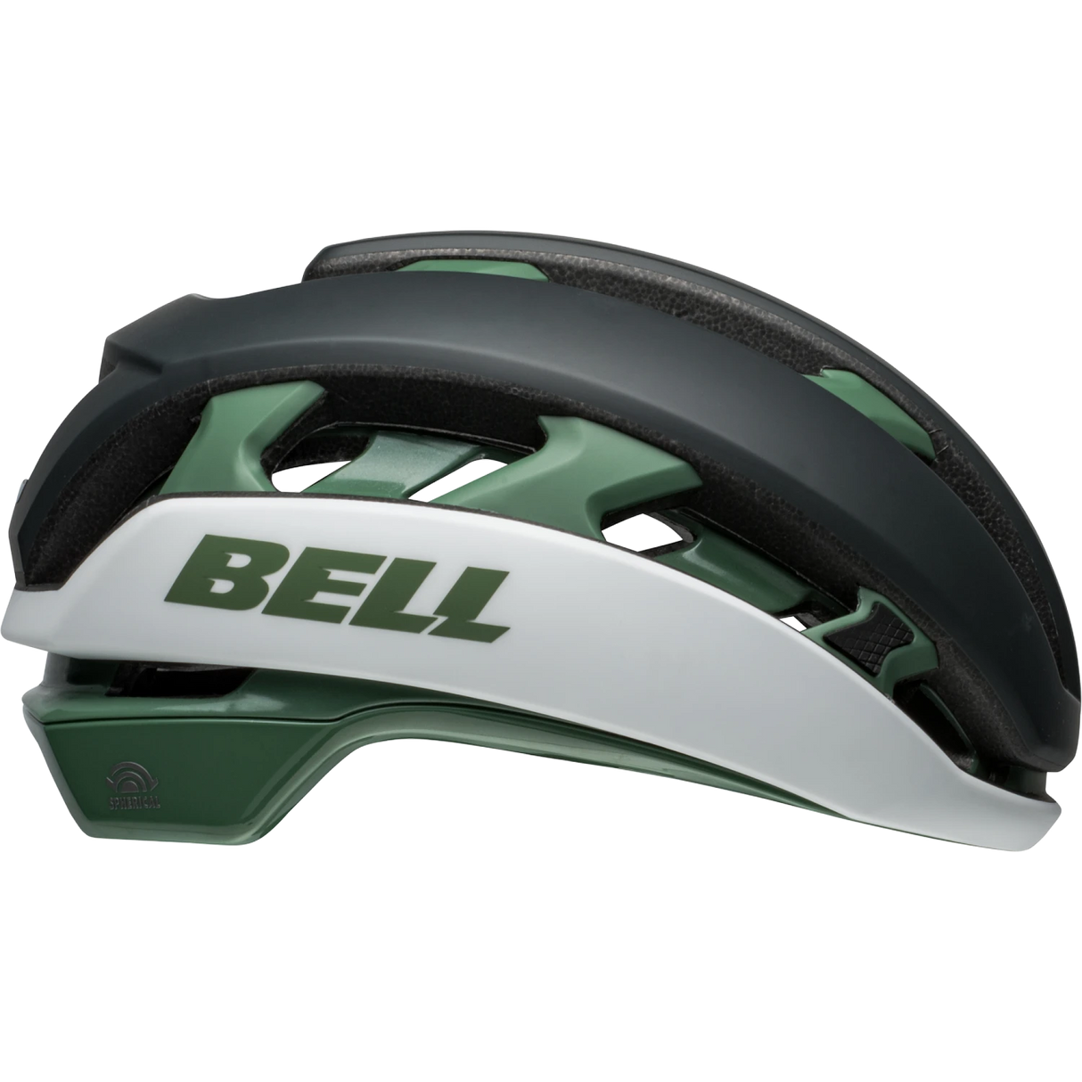Casque de vélo de route Bell XR Spherical Flare vert