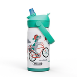 Borraccia Camelbak Thrive Flip Straw Kids 12oz in Acciaio Inossidabile Isolata