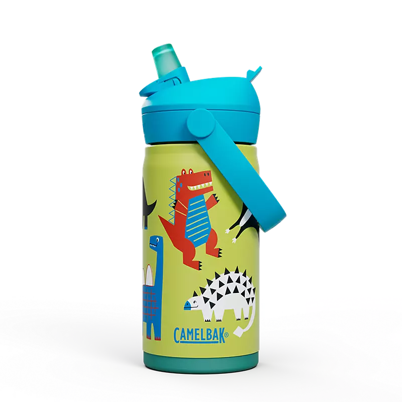 Borraccia Camelbak Thrive Flip Straw Kids 12oz in Acciaio Inossidabile Isolata