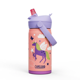 Borraccia Camelbak Thrive Flip Straw Kids 12oz in Acciaio Inossidabile Isolata