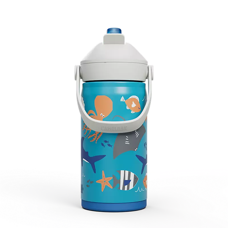 Borraccia Camelbak Thrive Flip Straw Kids 12oz in Acciaio Inossidabile Isolata