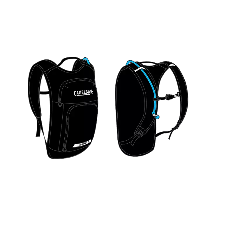 Sac d'hydratation pour enfants Camelbak Kids Mini M.U.L.E. 5L avec réservoir Crux 1,5L