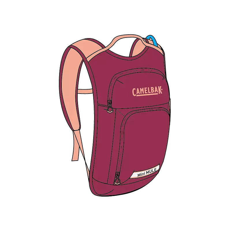 Sac d'hydratation pour enfants Camelbak Kids Mini M.U.L.E. 5L avec réservoir Crux 1,5L