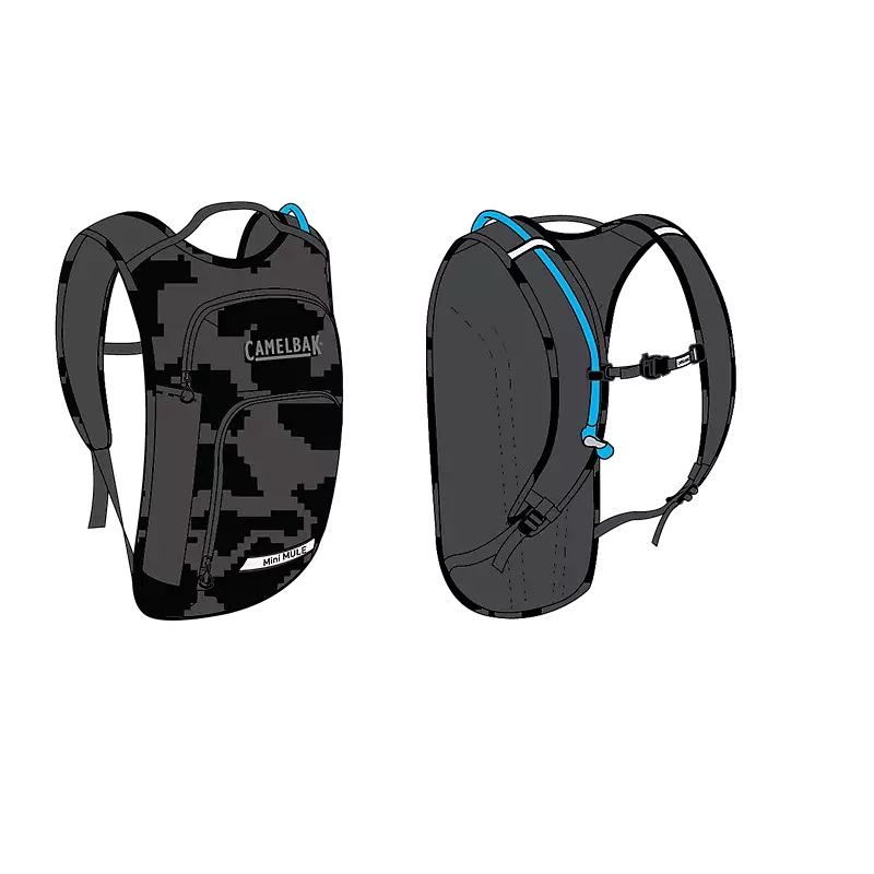 Sac d'hydratation pour enfants Camelbak Kids Mini M.U.L.E. 5L avec réservoir Crux 1,5L