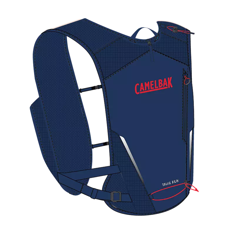 Camelbak Trail Run Vest with Two 17oz Quick Stow Flasks