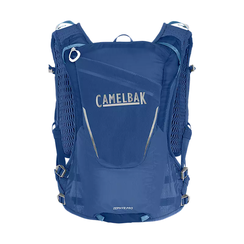Chaleco Camelbak Zephyr Pro con dos frascos Quick Stow de 17 oz