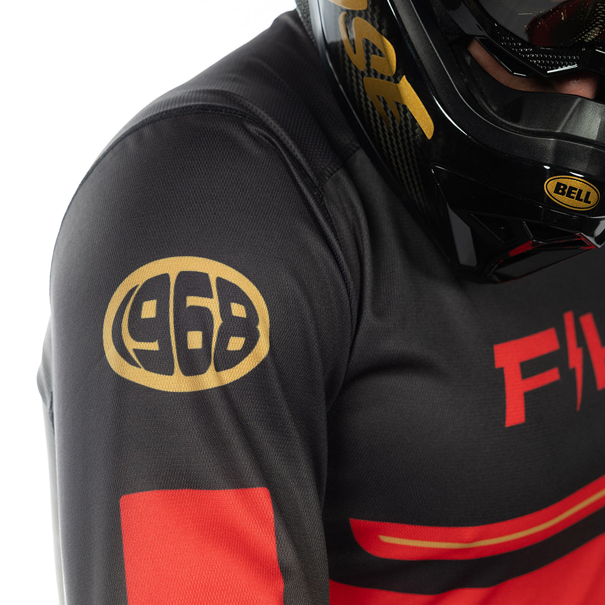 Fasthouse Elrod React Jersey -  Racing Red/Black