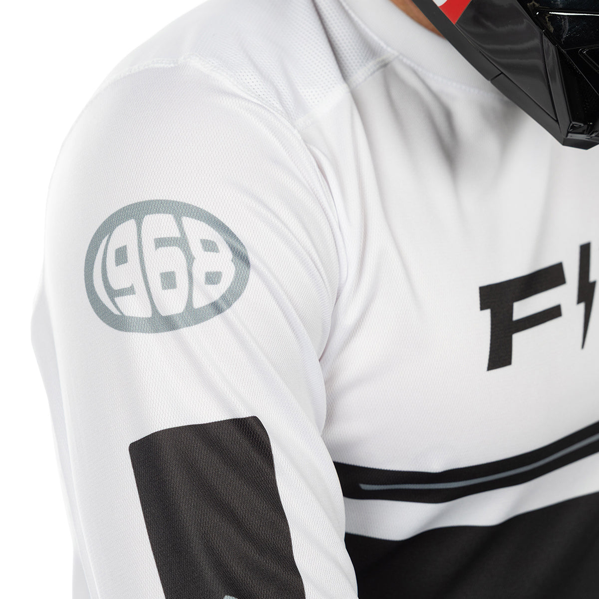 Fasthouse Elrod React Jersey -  White/Black