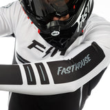 Fasthouse Elrod React Jersey -  White/Black