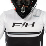 Fasthouse Elrod React Jersey -  White/Black