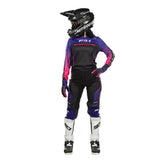 Maglia da donna Fasthouse Elrod React - Fucsia Elettrico/Viola FH