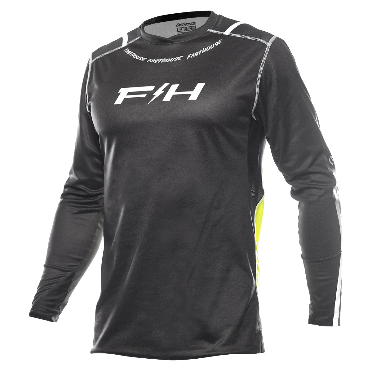 Fasthouse Elrod Nitro Jersey - Black Neon