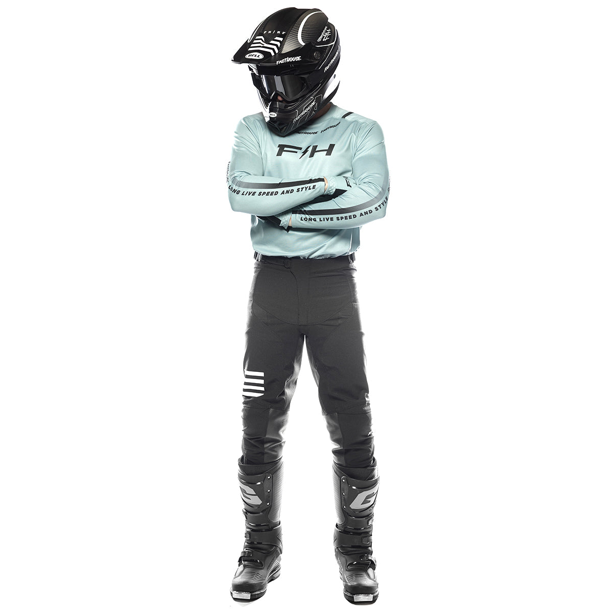 Fasthouse Elrod Nitro Jersey - Oceanic Mint