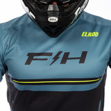 Maglia Fasthouse Elrod React - Indigo Chiaro/Nero