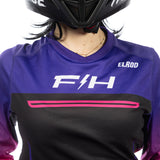 Maglia da donna Fasthouse Elrod React - Fucsia Elettrico/Viola FH