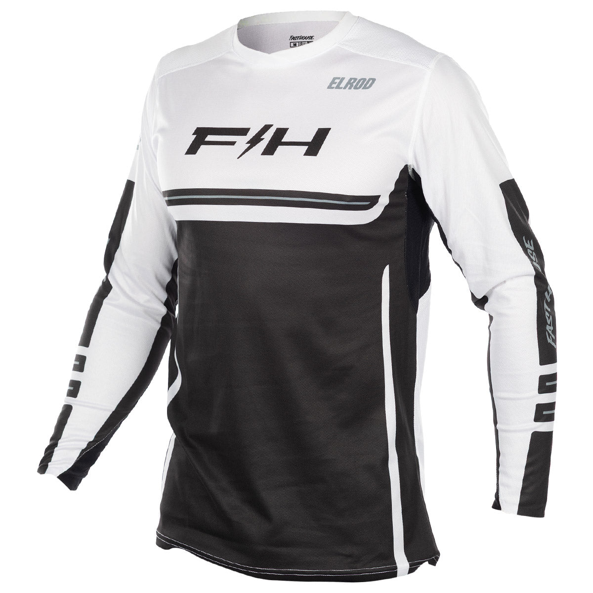 Fasthouse Elrod React Jersey -  White/Black