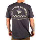 Fasthouse Fast Cycles Tee - Graphite Black