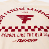Fasthouse Fast Cycles T-Shirt – Naturfarben