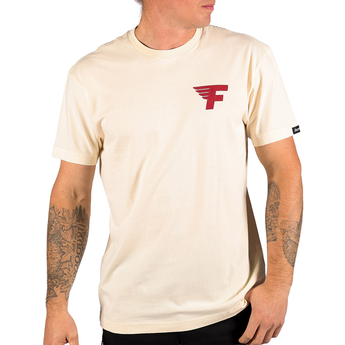 Fasthouse Fast Cycles T-Shirt – Naturfarben