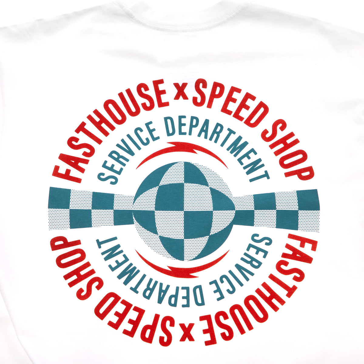 T-shirt Fasthouse Finch - Bianco