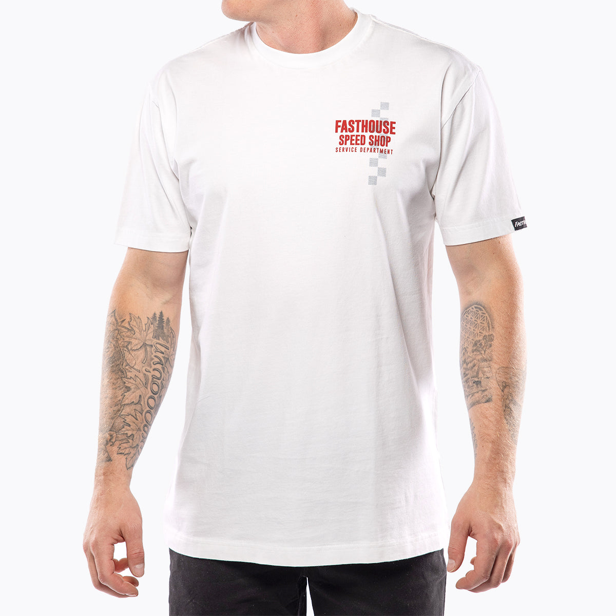 T-shirt Fasthouse Finch - Bianco