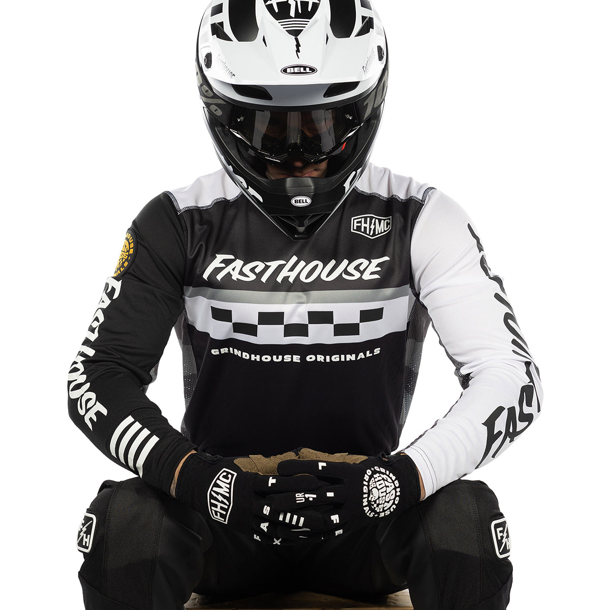 Fasthouse Grindhouse Atomic Trikot – Schwarz/Grau