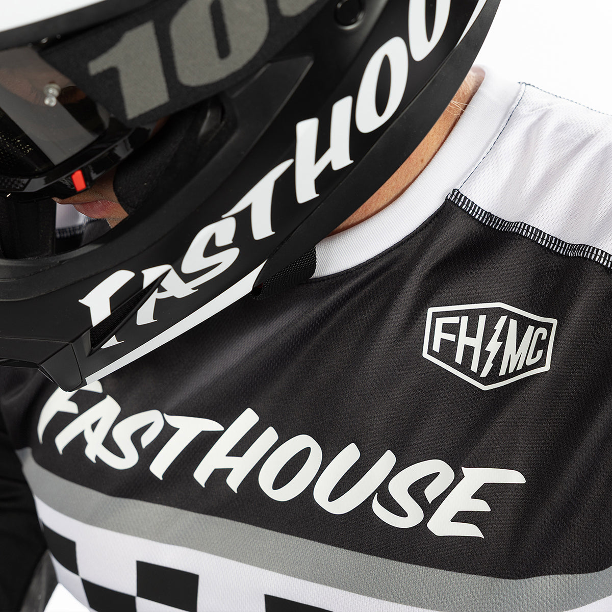 Fasthouse Grindhouse Atomic Trikot – Schwarz/Grau