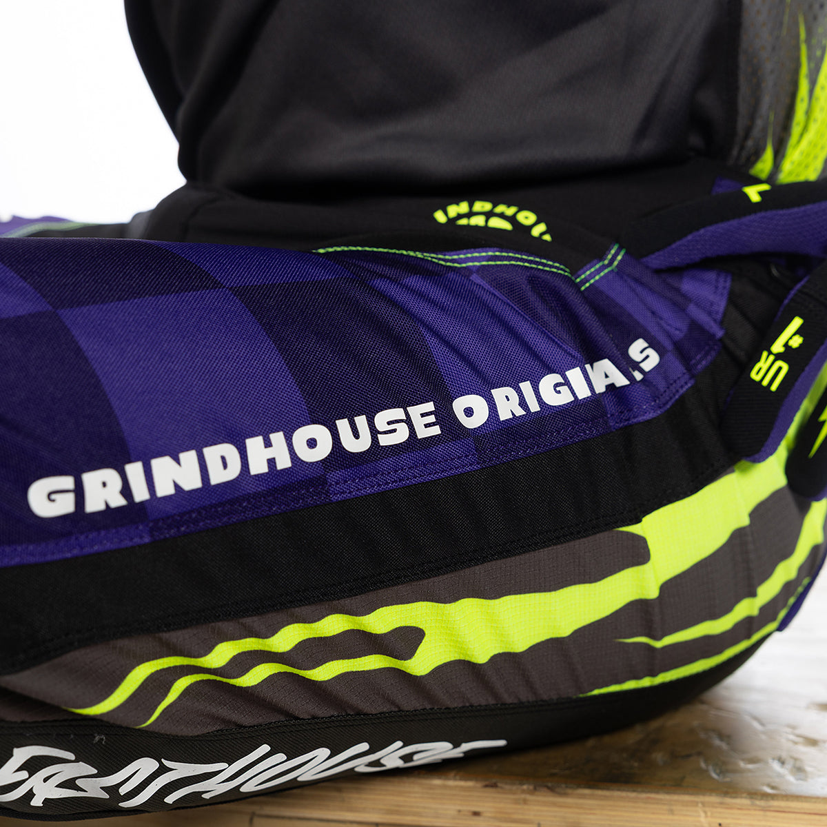 Fasthouse Grindhouse Grimm Broek - FH Paars/Zwart