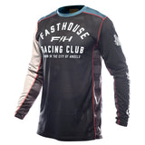 Fasthouse Grindhouse luftgekühltes Club-Trikot – Schwarz/Teal