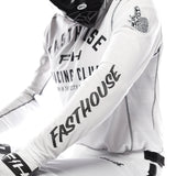 Maglia Fasthouse Grindhouse Club a raffreddamento ad aria - Bianco/Nuvola