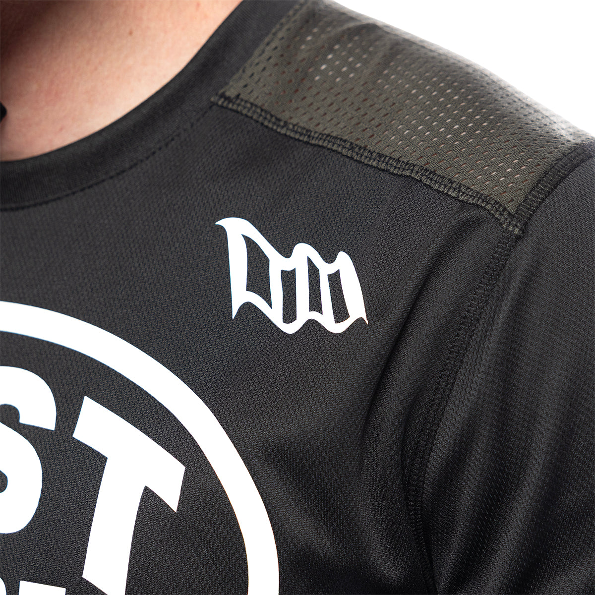 Maillot Fasthouse Grindhouse Ramble à refroidissement par air - Noir/Gris