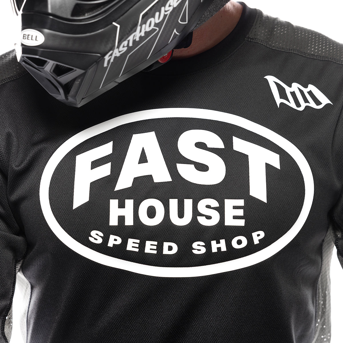 Maillot Fasthouse Grindhouse Ramble à refroidissement par air - Noir/Gris