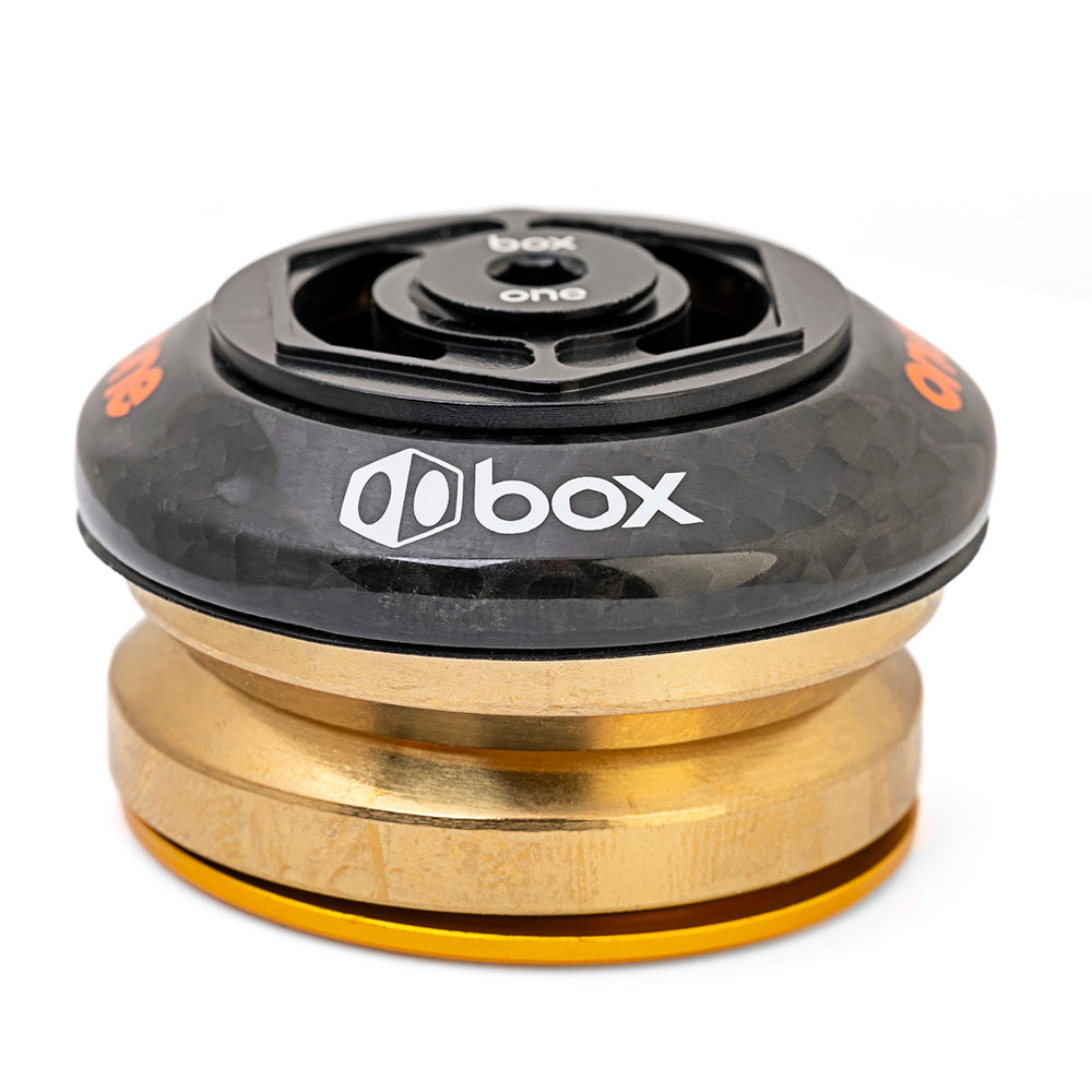 Box BMX Box One carbonen geïntegreerd balhoofdstel van 1-1/8 inch zwart