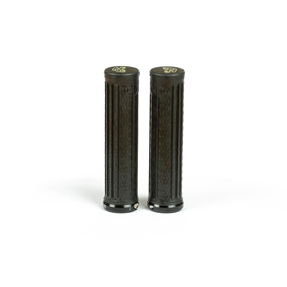 Renthal Traction Lock-On-Griffe mit einfachem Klemmring Schwarz