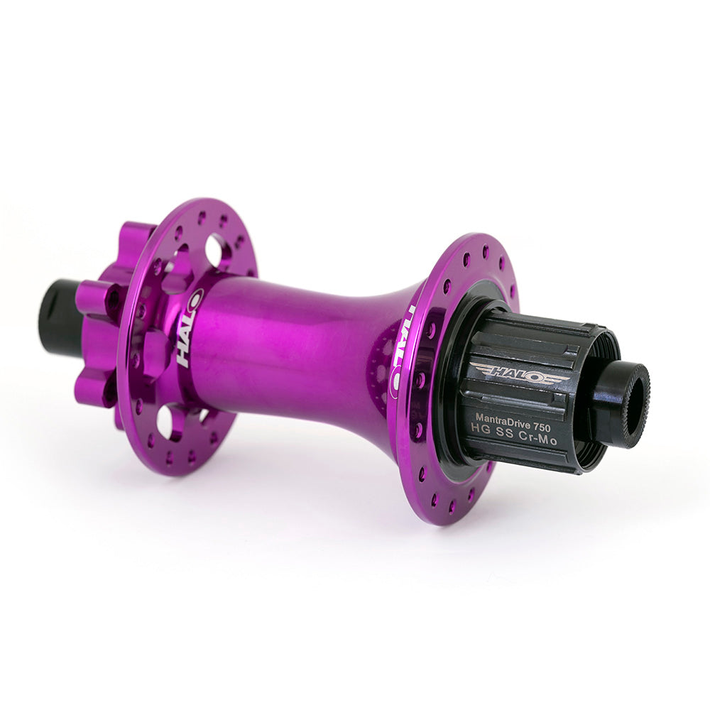 Buje trasero Halo MT Mantradrive 750 SS Morado Morado