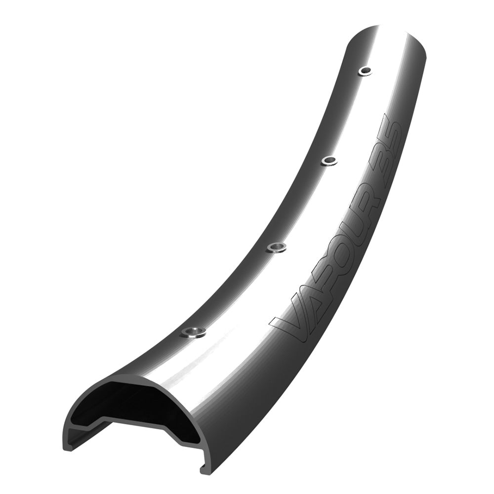 Halo Vapour 35 Felge - 27.5" Hochglanzsilber